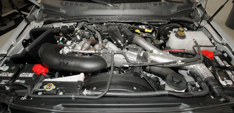 K&amp;N 17-19 Ford F Super Duty V8 6.7L DSL Sistema de admisión de aire de alto rendimiento