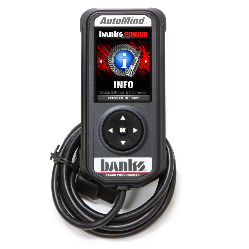 Banks Power 99-15 Ford Diesel/Gas (excepto casa rodante y furgoneta) Programador AutoMind - De mano