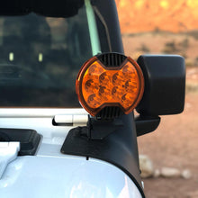 Cargar imagen en el visor de la galería, KC HiLiTES 6in. Light Shield for SlimLite LED - Amber