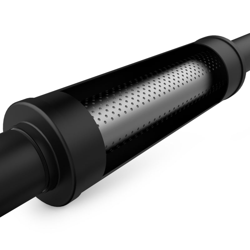 MagnaFlow Cat-Back 15-16 Ford Mustang 5.0L V8 Competition SS 3 pulgadas, parte trasera doble dividida, puntas negras de 4.5 pulgadas