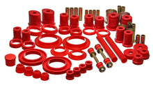 Cargar imagen en el visor de la galería, Energy Suspensión 99-04 Ford Mustang Rojo Hyper-flex Master Juego de bujes