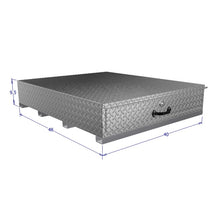 Cargar imagen en el visor de la galería, Westin/Brute 48in D x 40in W x 9.5in H Single Drawer - Aluminum