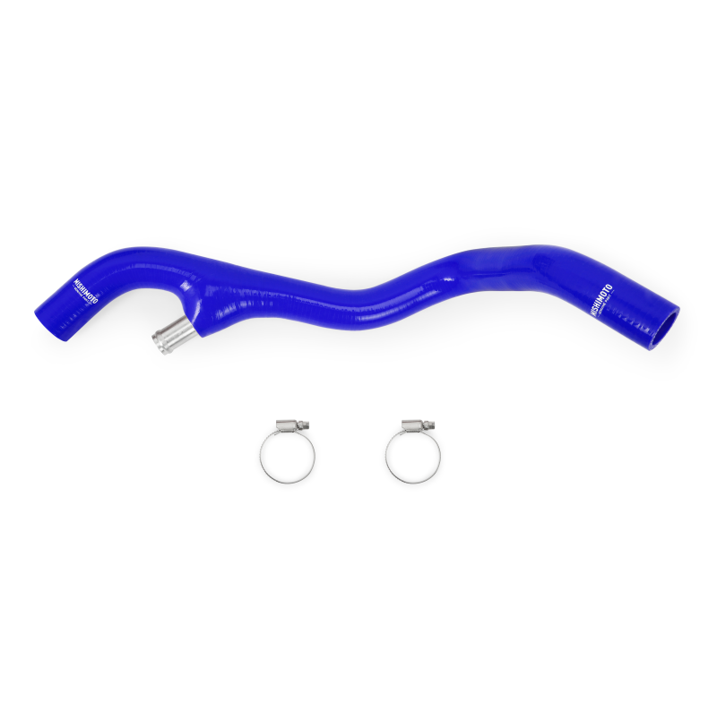 Mishimoto 03-04 Ford F-250/F-350 6.0L Powerstroke Kit de manguera de silicona azul de desbordamiento inferior
