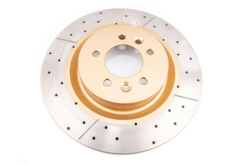 DBA 14-15 Land Rover Range Rover (sin frenos Brembo) Rotor delantero perforado y ranurado Street Series