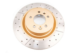 DBA 14-15 Land Rover Range Rover (sin frenos Brembo) Rotor delantero perforado y ranurado Street Series