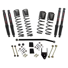 Cargar imagen en el visor de la galería, Skyjacker 2020 Jeep JL 4WD Diesel 3.5-4in Dual Rate Long Travel Sus Lift Kit w/ Black Max Shocks