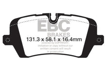 Cargar imagen en el visor de la galería, EBC 2017+ Land Rover Discovery 5 3.0L Supercharged Ultimax2 Rear Brake Pads