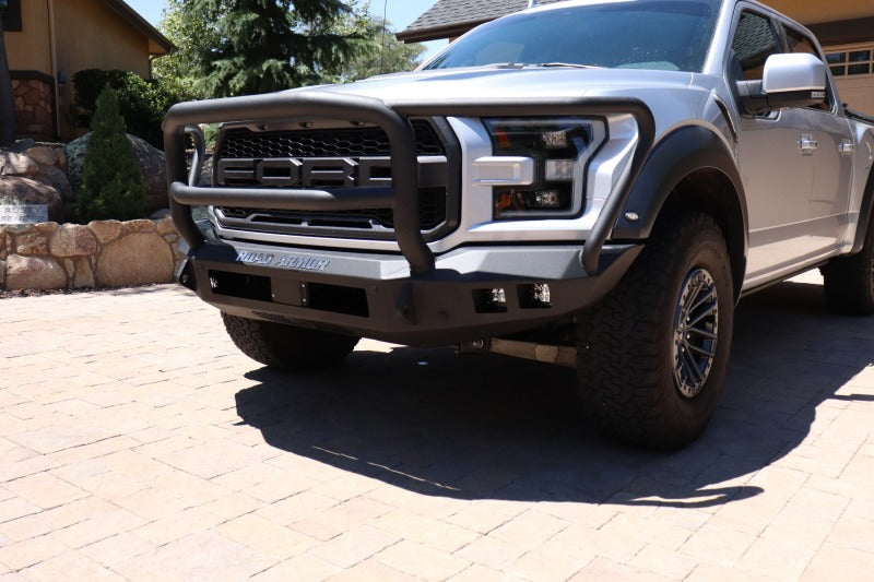 Road Armor 17-20 Ford Raptor Stealth parachoques delantero con protector Lonestar - Tex Blk