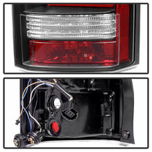 Cargar imagen en el visor de la galería, Spyder Land Rover Discovery LR4 10-14 Light Bar LED Tail Lights Black ALT-YD-LRDLR410-LBLED-BK