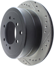 Cargar imagen en el visor de la galería, StopTech Slotted &amp; Drilled Sport Brake Rotor