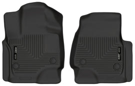 Husky Liners 18-22 Ford Expedition WeatherBeater Revestimientos de piso delantero negros