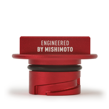 Cargar imagen en el visor de la galería, Mishimoto 05-16 Ford Mustang Hoonigan Tapa de llenado de aceite - Rojo