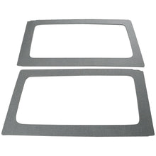 Cargar imagen en el visor de la galería, DEI 11-18 Jeep Wrangler JK Alfombrilla de 2 puertas para ventana lateral trasera - 2 piezas - Gris