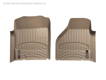 Cargar imagen en el visor de la galería, WeatherTech 02-06 Dodge Ram 1500 Pickup QuadCab Front FloorLiner - Tan