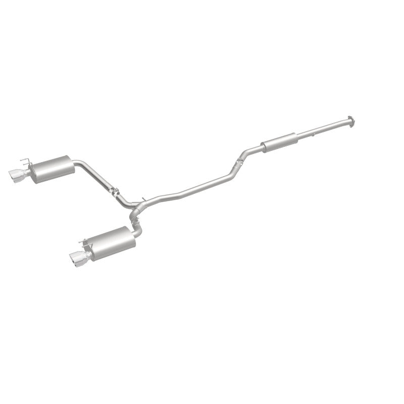 MagnaFlow Sys C/B 2015 Honda Accord 3.5L V6 2.5in SS Doble Parte Trasera Pulida Punta 4.5