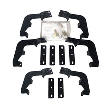 Cargar imagen en el visor de la galería, Westin 2015-2018 Chevrolet/GMC Colorado/Canyon Crew Cab Premier Oval Nerf Step Bar Mount Kit - Black