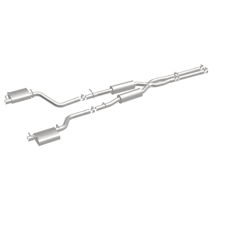MagnaFlow Cat-Back SS 2.5 pulgadas salida trasera doble dividida (puntas OEM) 15-16 Dodge/Chrysler Charger/300 5.7L V8