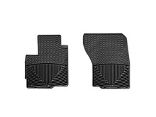 Load image into Gallery viewer, WeatherTech 08+ Mitsubishi Outlander Front Rubber Mats - Black