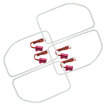 Cargar imagen en el visor de la galería, Oracle Ford F250/350 11-16 LED Halo Kit (Square Ring Design) - White SEE WARRANTY