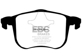 Pastillas de freno delanteras EBC 06-11 Saab 9-3 Aero Bluestuff