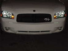Cargar imagen en el visor de la galería, Spyder Dodge Charger 06-10 Projector Headlights Halogen Model CCFL Halo LED Blk PRO-YD-DCH05-CCFL-BK