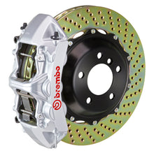Cargar imagen en el visor de la galería, Brembo 03-07 H2 Trasero GT BBK 4 pistones fundidos 2 piezas 380x32 2 piezas rotor perforado-plata
