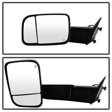 Cargar imagen en el visor de la galería, Xtune Dodge Ram 1500 09-12 Extendable Heated Adjust Mirror Black HoUSing Left MIR-DRAM09S-PWH-L