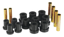 Cargar imagen en el visor de la galería, Prothane 88-91 Chevy Blazer/Suburban 4wd Front Spring Eye Bushings - Black