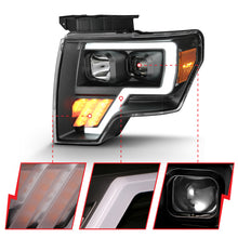Cargar imagen en el visor de la galería, ANZO 2009-2014 Ford F-150 Barra de luz para proyector G4 HL negro ámbar