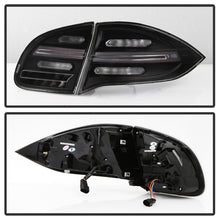 Cargar imagen en el visor de la galería, Spyder Porsche Cayenne 958 11-14 LED Tail Lights - Sequential Signal - Black
