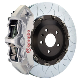 Brembo 03-09 Range Rover Front GT BBK 6 pistones fundidos 405x34 2 piezas rotor ranurado tipo 3-plata