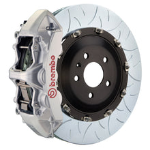 Cargar imagen en el visor de la galería, Brembo 18+ RS5 Delantero GT BBK 6 Pistones Fundido 405x34 2pc Rotor Ranurado Tipo 3-Plata