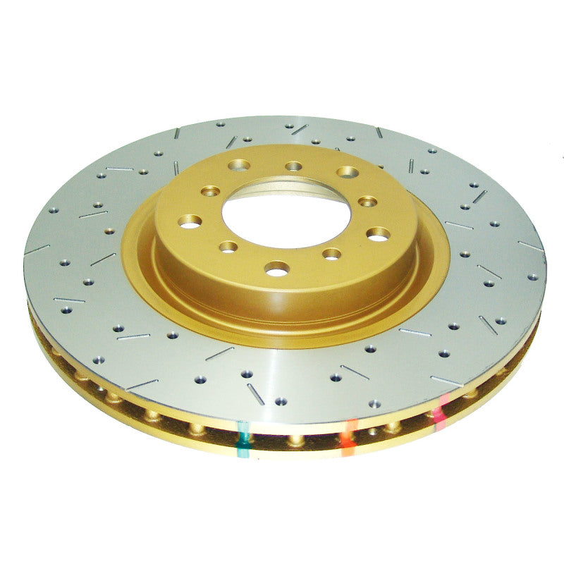 DBA 01-07 BMW M3 E46 con rotor de 325 mm Rotor delantero perforado y ranurado Serie 4000
