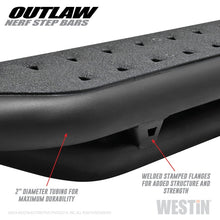 Cargar imagen en el visor de la galería, Westin 14-19 Toyota 4Runner SR5/TRD/TRD Pro (exc Limited &amp; Nightshade) Outlaw Nerf Step Bars