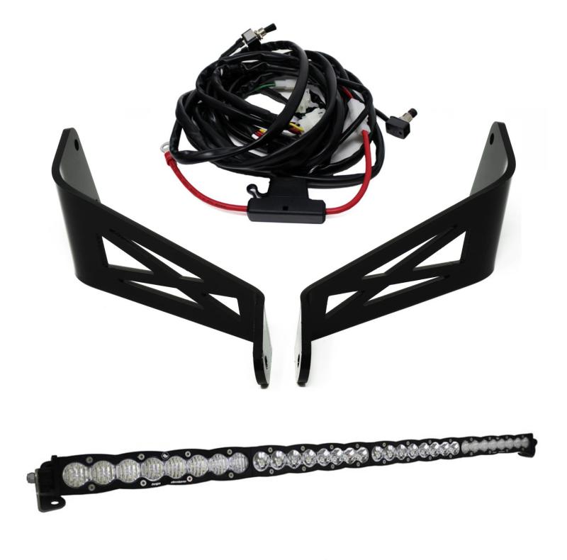 Baja Designs S8 Can-Am Maverick X3 Rock Crawler Kit de montaje en techo de 40 pulgadas