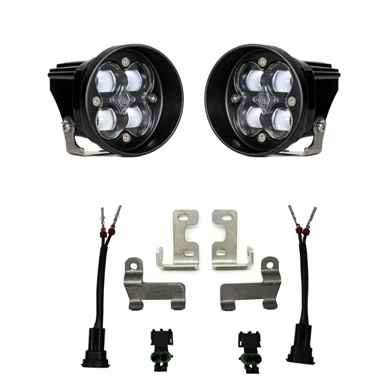 Baja Designs 2016+ Toyota RAV4 Squadron Kit de bolsillo para luces antiniebla - Transparente