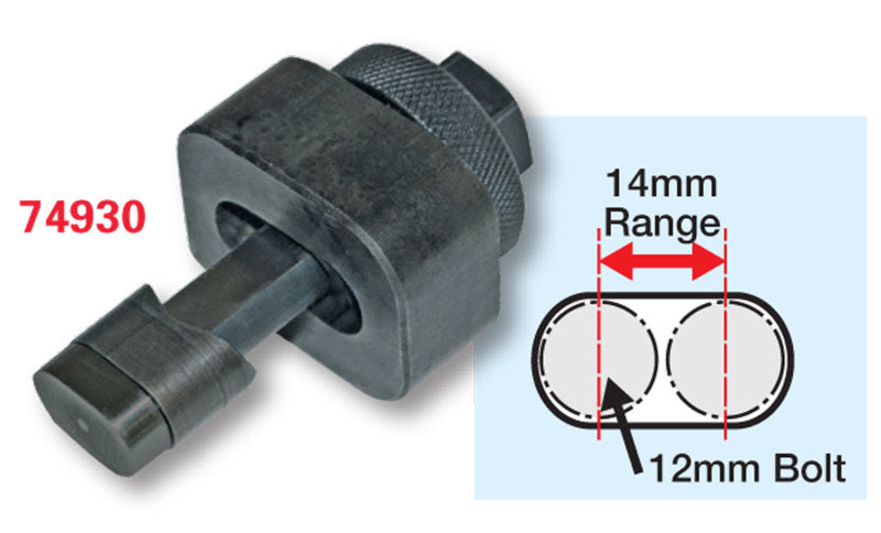 Herramienta perforadora de ranuras de 12x14 mm SPC Performance
