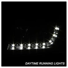 Load image into Gallery viewer, Spyder Audi A6 02-04 Projector Headlights Halogen Model Only - DRL Black PRO-YD-ADA601-DRL-BK