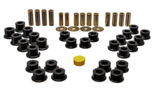 Cargar imagen en el visor de la galería, Energy Suspension 90-97 Mazda Miata Black Rear Control Arm Bushing Set