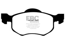 Cargar imagen en el visor de la galería, EBC 00-04 Ford Escape 2.0 Pastillas de freno delanteras Greenstuff
