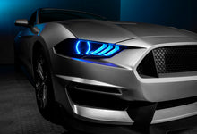 Load image into Gallery viewer, Oracle Lighting 18-23 Ford Mustang Dynamic ColorSHIFT LED Headlights - Black Series SEE WARRANTY