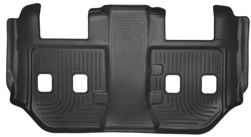 Husky Liners 2015 Chevrolet/GMC Suburban/Yukon XL WeatherBeater Revestimientos negros para el piso del tercer asiento