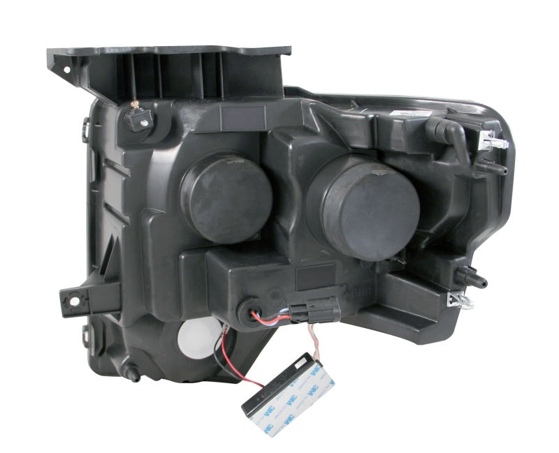 ANZO 2009-2014 Ford F-150 Faros delanteros proyectores con Halo Chrome (CCFL) G2