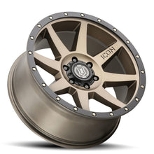 Cargar imagen en el visor de la galería, ICON Rebound 20x9 6x135 16mm Offset 5.625in BS Rueda de bronce