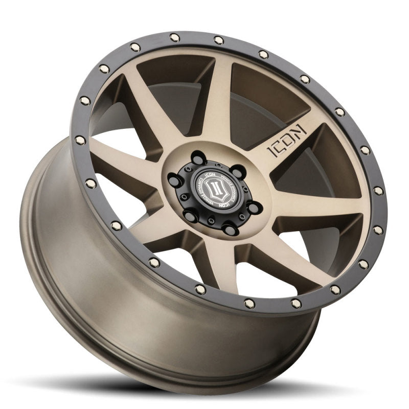 ICON Rebound 20x9 6x5.5 0mm Offset 5in BS Rueda de bronce