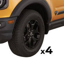 Cargar imagen en el visor de la galería, Ford Racing 21-22 Bronco Sport 17 Kit de ruedas - Negro brillante