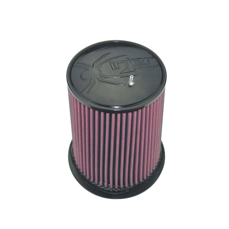 Filtro de aire de gasa de algodón engrasado de 8 capas Injen, diámetro interior de brida de 5 pulgadas, base de 7 pulgadas, altura de 7,9 pulgadas, parte superior de 5 pulgadas