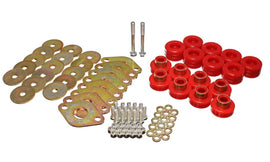Conjunto De Montaje De Cuerpo De Suspensión Energy Con Hardware - Rojo