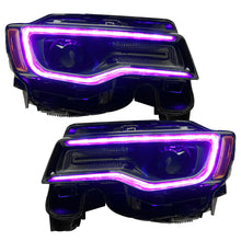 Cargar imagen en el visor de la galería, Oracle 1421 Jeep Grand Cherokee Dynamic Headlight DRL Upgrade Kit  ColorSHIFT Dynamic SEE WARRANTY