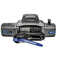 Cargar imagen en el visor de la galería, Superwinch 12000 LBS 12V DC 3/8in x 80ft Synthetic Rope SX 12000SR Winch - Graphite